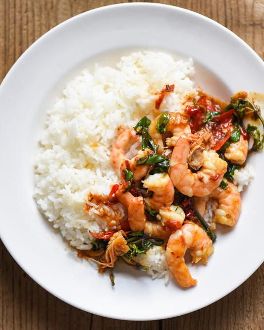 Quick and Easy Shrimp & Mango Stir Fry