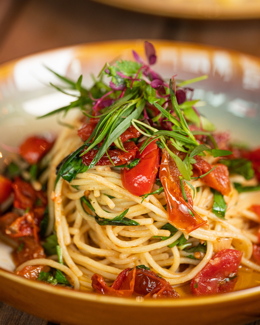 Creamy, 15 Minutes Sundried Tomato Fettuccini Pasta
