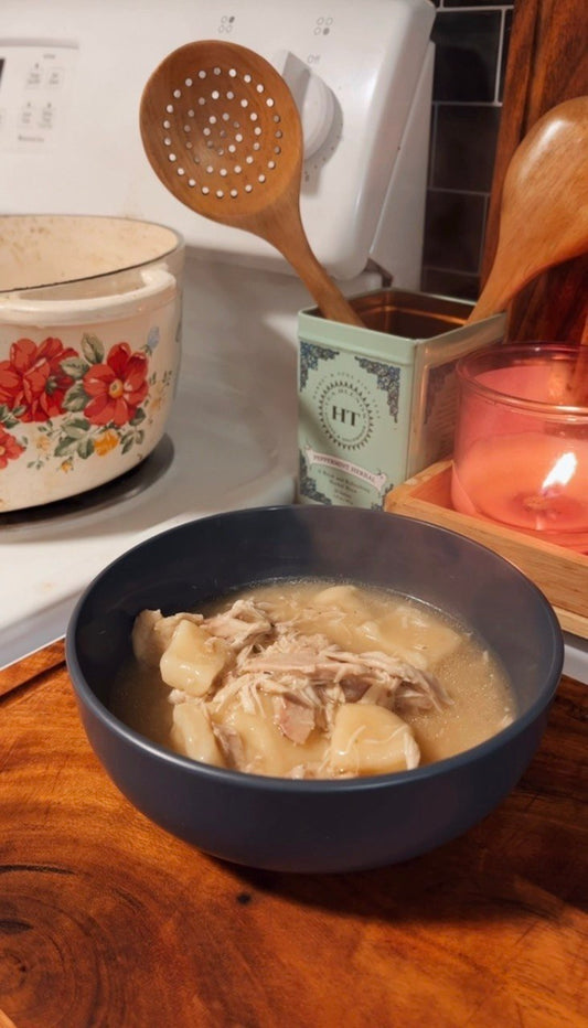 Homestyle Chicken & Dumpling Soup