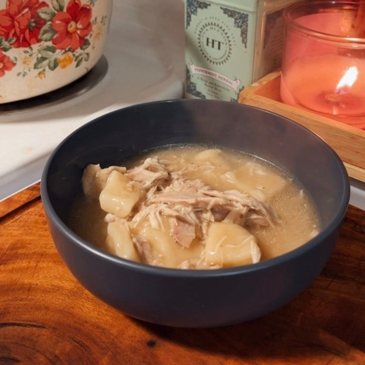 Homestyle Chicken & Dumpling Soup